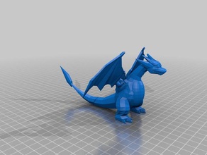mega dracaufeu x L'impression 3d 3d print model - Mito3D
