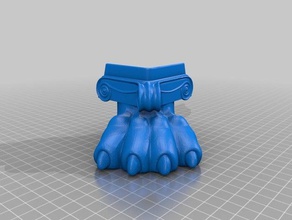 robo claw foot 3d printer parts robo3d r1 3d print model - Mito3D