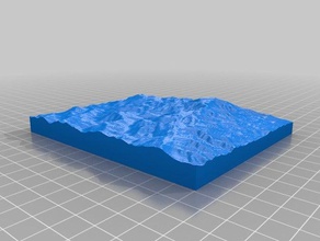 nantahala national forest tennessee 3d print model - Mito3D