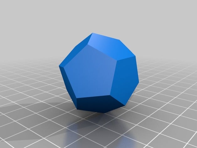 platonic solids math geometry solid 3D print model - Mito3D