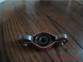copper spinner gadgets fidget fidgeting hand toy 3d print model - Mito3D