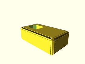 tasca tubo manopola all'aperto e giardino 3d print model - Mito3D