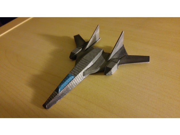 sleipnir space fighter vehicles 3D print model - Mito3D