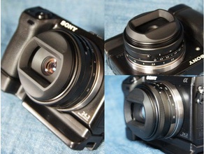 49mm inner hood camera lens 3d print model - Mito3D