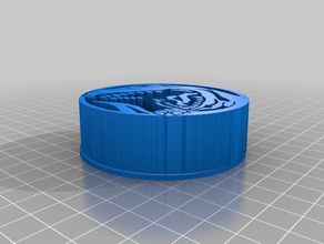 trex power coin 3d printing 3d print model - Mito3D