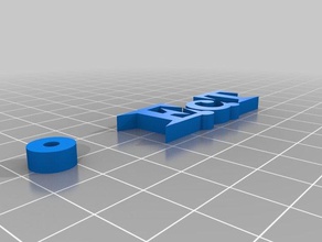 meine angepasste einfache maßgeschneiderte Namen Schlüsselanhänger kundengebundene 3d print model - Mito3D