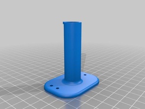 small spoolholder weistek 3d printer parts ideawerk reel holder spool 3d print model - Mito3D