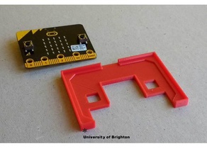 micro bit box lid learning microbit 3d print model - Mito3D