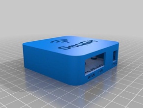 seqg8 núcleo caso mini conector rp-sma equipo 3d print model - Mito3D