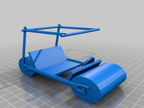 fred flintstone carro A impressão 3d 3d print model - Mito3D