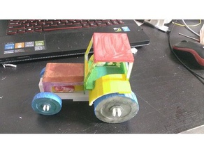 el tractor juegos y juguetes 3d print model - Mito3D