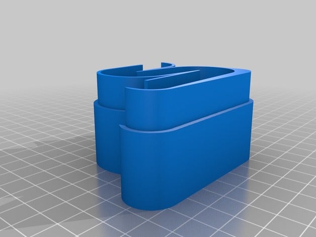 18650 v2 3 lvl gauche de l'organisation personnalisé 3D print model - Mito3D