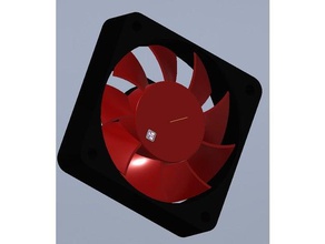 fan 60x60x15 analyses & répliques 60mm 60 mm ventilateur 3d print model - Mito3D