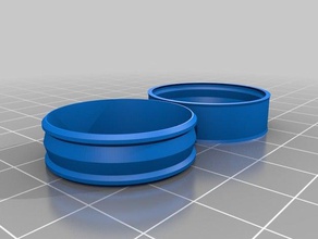 25mmspinring les anneaux personnalisé 3d print model - Mito3D
