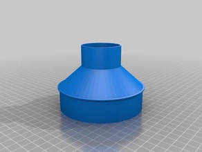 4 inch 1-1 adapter parts customized 3d print model - Mito3D