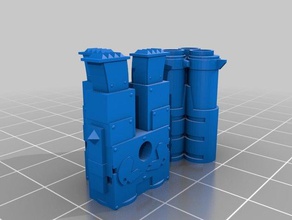 warbike dakkagun oyunlar çalışmaları warhammer 3d print model - Mito3D