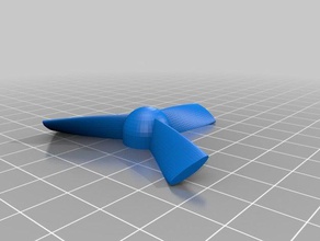 my customized improved parametric propeller mate mk1 r c vehicles 3d print model - Mito3D
