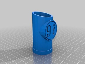 nina phillips-luz azul art 3d print model - Mito3D