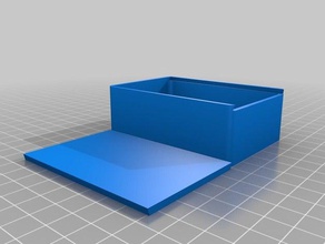 box 80 x 55 28mm containers customized 3d print model - Mito3D