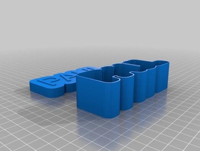 paul Textfeld Spielzeug & Spiele kundengebundene 3d print model - Mito3D