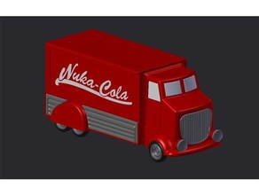 truck nuka cola fallout 4 vehicles 3d print model - Mito3D