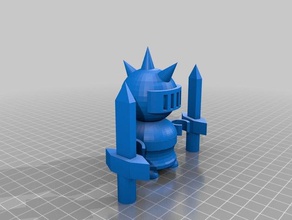 le chevalier jouets & jeux 3d print model - Mito3D