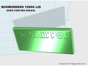 boxmodders 1590g kapak diy 3d print model - Mito3D