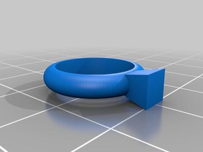 anello di fidanzamento La stampa 3d 3d print model - Mito3D