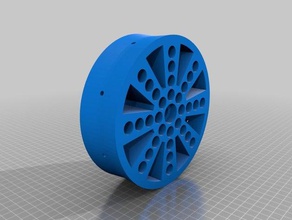 moment inertia wheel physics & astronomy demonstration lab rotational 3d print model - Mito3D