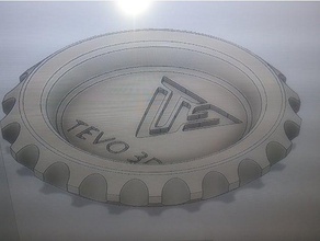 tevo tarantula maker coin coins & badges fun makercoin 3d printer themakercoinclub 3d print model - Mito3D