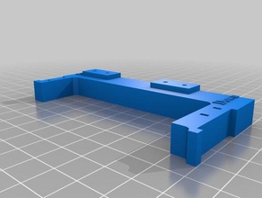 lightobjects k40 puissance z table de commutateur limite montage m2 trous vis pièces 3d print model - Mito3D