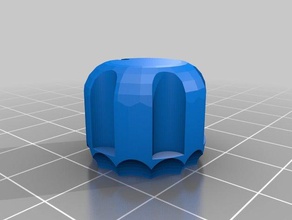 botao vitrola las piezas de repuesto personalizado 3d print model - Mito3D