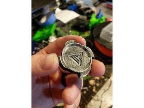 tevo maker coin coins & badges 3d print model - Mito3D