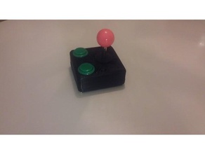 Schmelz-Zement-Grenze retro-joystick Spielzeug & game Zubehör retro-gaming 3d print model - Mito3D