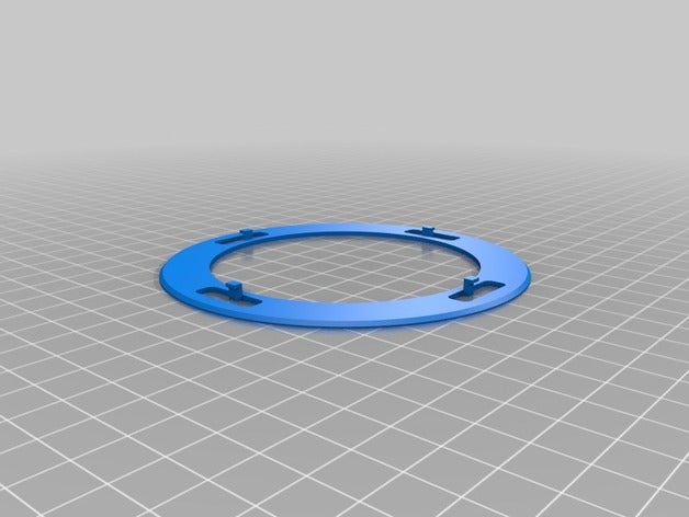 fostex th almofada de anel montagem th-x00 th900 etc eletrônica fone ouvido fones 3D print model - Mito3D