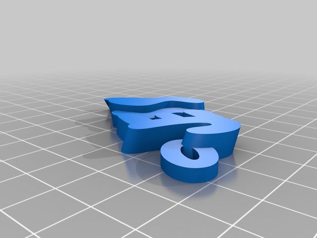 llavero jessy de porte-clés personnalisé 3D print model - Mito3D