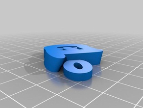 llavero teo Schlüsselanhänger kundengebundene 3d print model - Mito3D