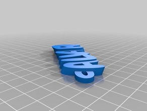 llavero alvaro keychains customized 3d print model - Mito3D