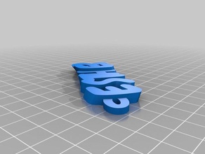 llavero esther keychains customized 3d print model - Mito3D