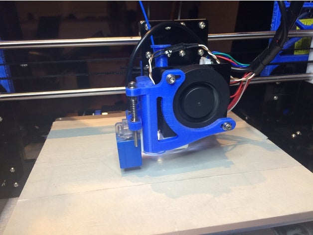 anet a8 autolevel sensor holder 3d printer parts upgrade auto bed leveling mount 3D print model - Mito3D