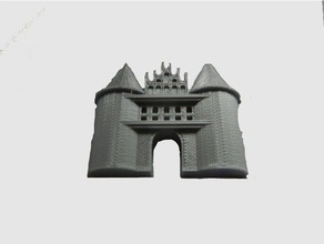 city gate l beck scans & replicas education history school 3d print model - Mito3D