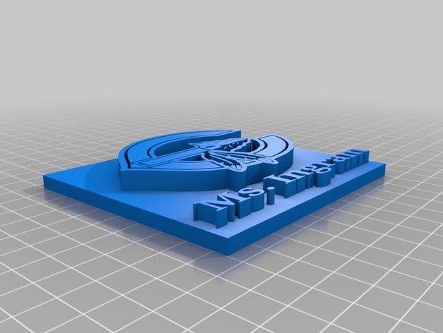 porta targa La stampa 3d 3D print model - Mito3D