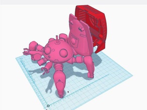 tachikoma pi model robots ghost shell raspberry 3d print model - Mito3D