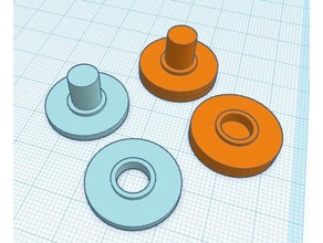 fidget spinner centerpiece v2 toys & games 3d print model - Mito3D