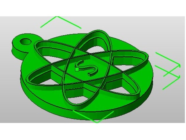 atomo La stampa 3d 3D print model - Mito3D