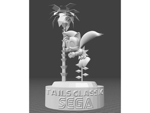 tails classic models sega sonic 3d print model - Mito3D