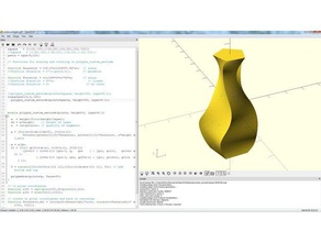 custom extrude openscad math 3d print model - Mito3D