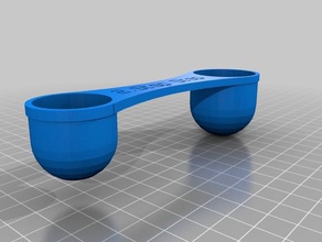 levedura colher cozinha e sala de jantar personalizado 3d print model - Mito3D