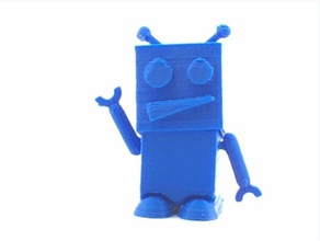 chibot modelo de robots 3d print model - Mito3D