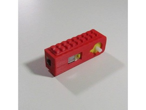 Falle dc-motor in der Robotik freesensors motor rasti robotikit 3d print model - Mito3D